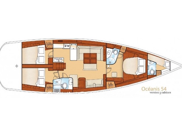 Beneteau Oceanis 54 — photo 24