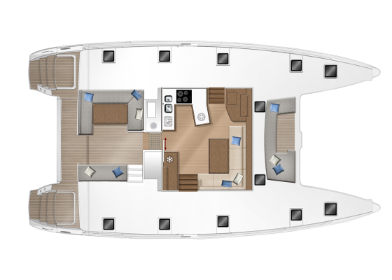 Lagoon 450 Fly — photo 2