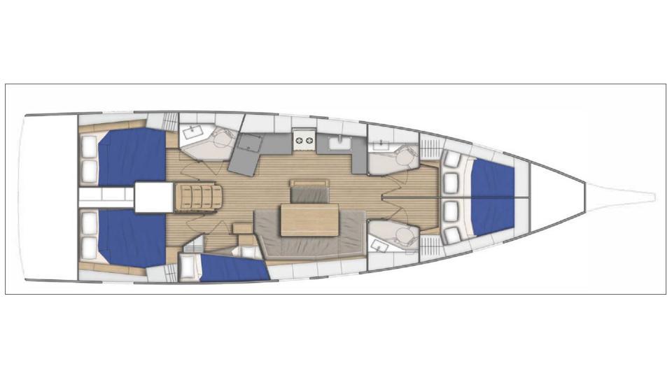 Oceanis 46.1 — photo 17