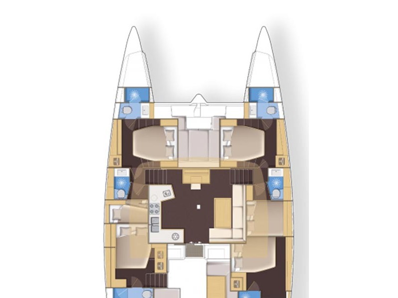 Lagoon 52 - 6 Cabin — photo 2