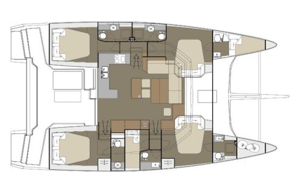 Dufour 48 Catamaran — photo 10