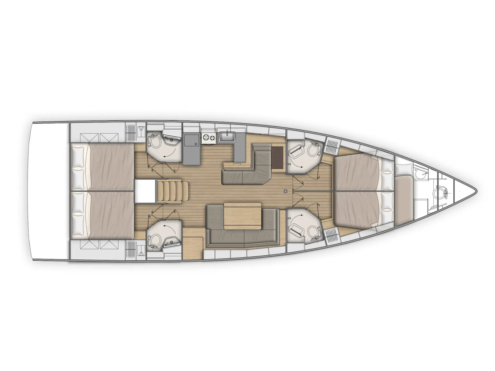 Oceanis 51.1 — photo 3