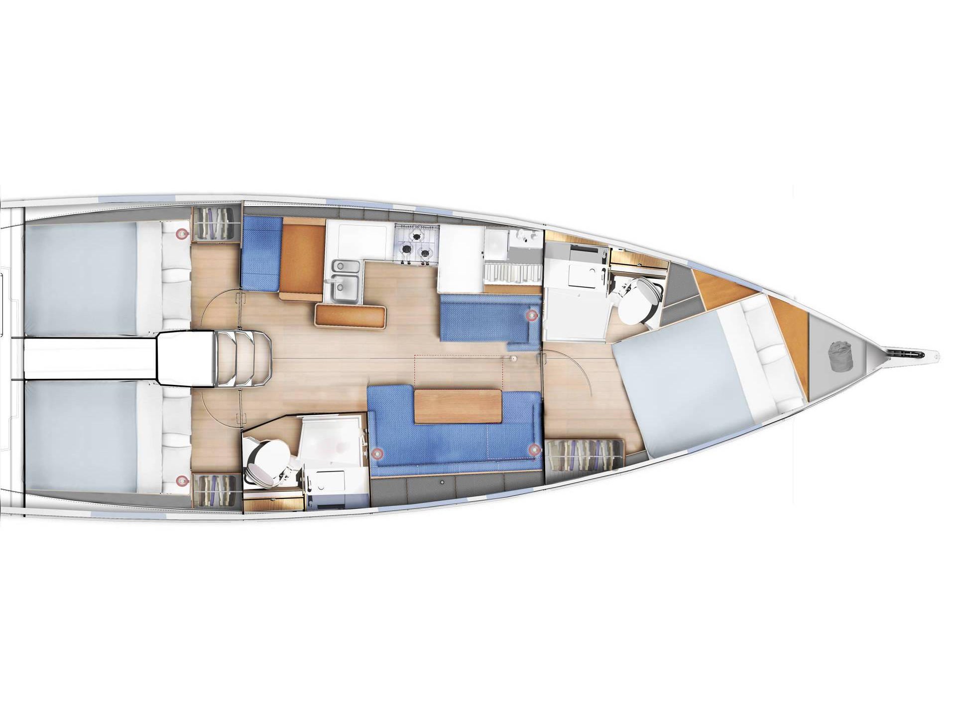 Sun Odyssey 410 — photo 5