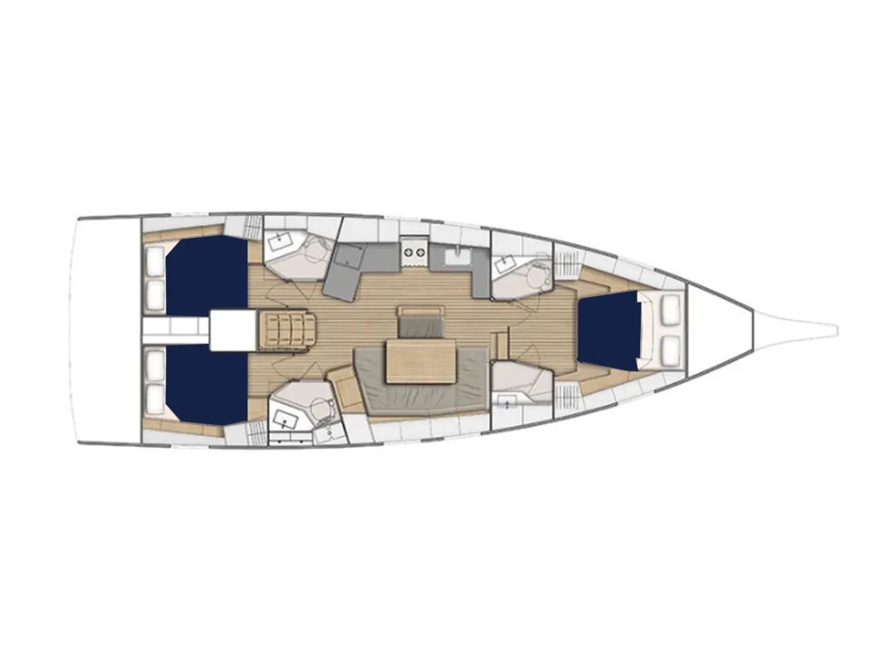 Oceanis 46.1 — photo 9