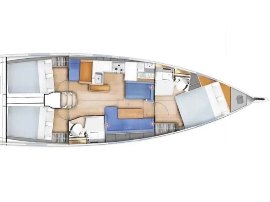 Sun Odyssey 410 — photo 7