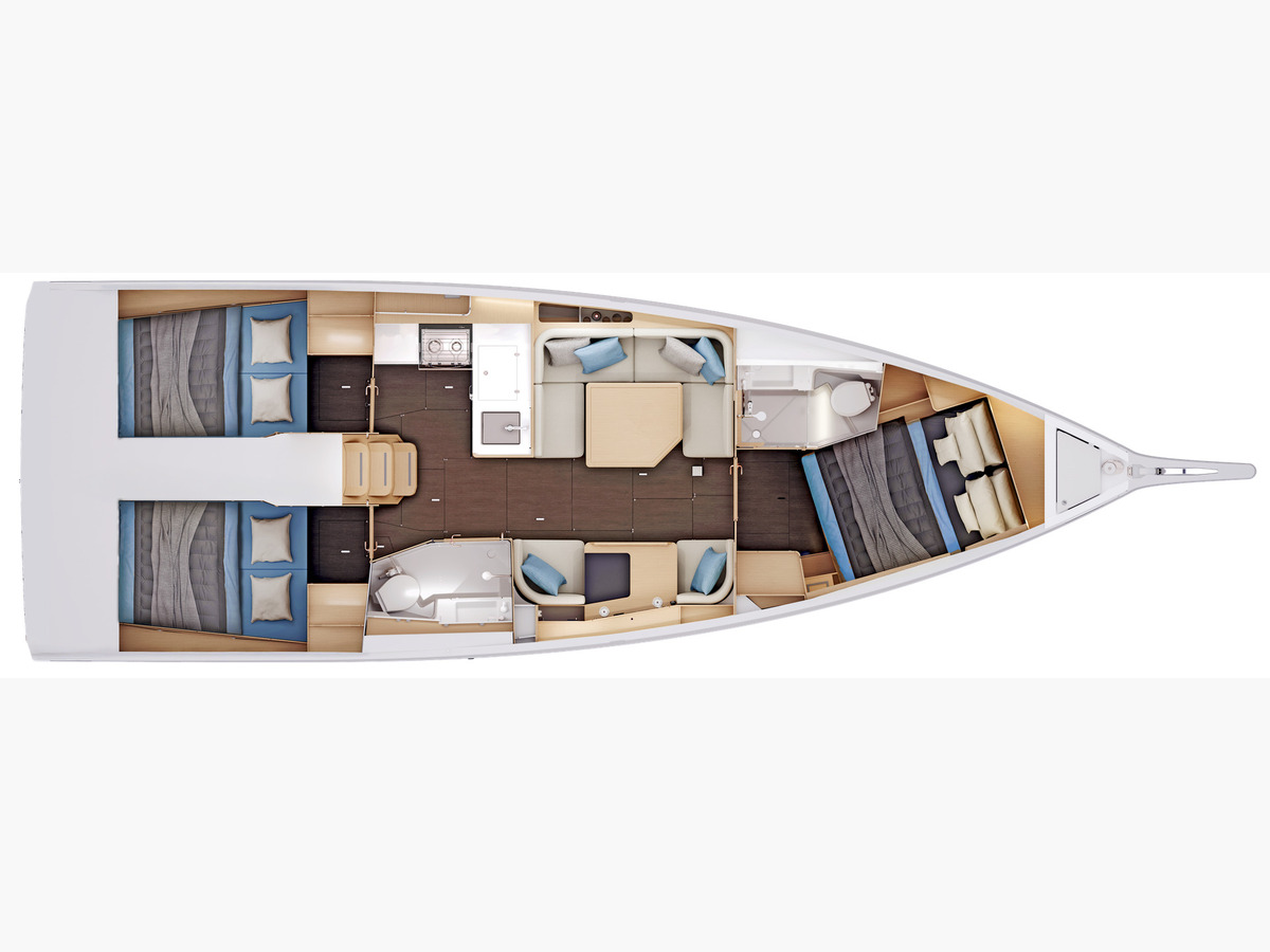 Sun Odyssey 415 — photo 3