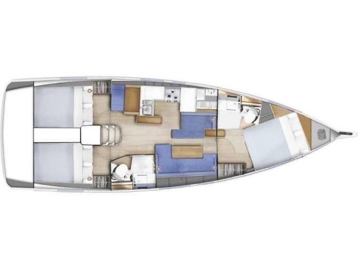 Sun Odyssey 410 — photo 7