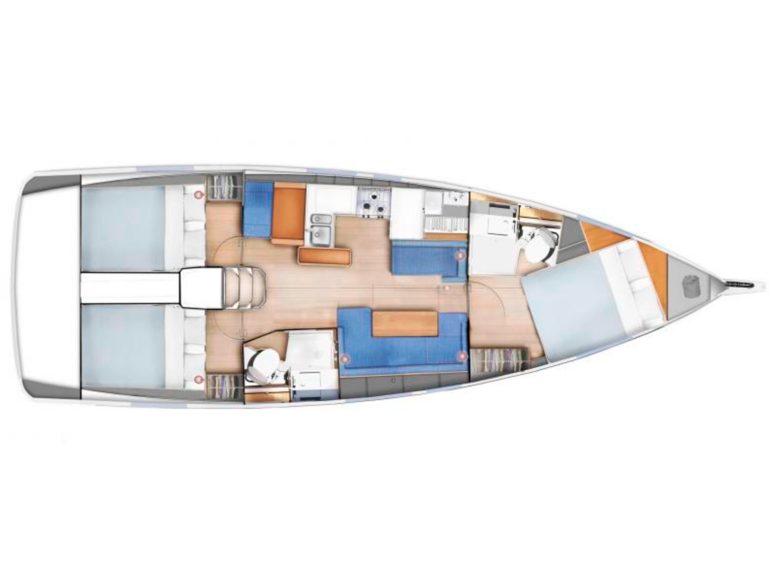 Sun Odyssey 410 — photo 5
