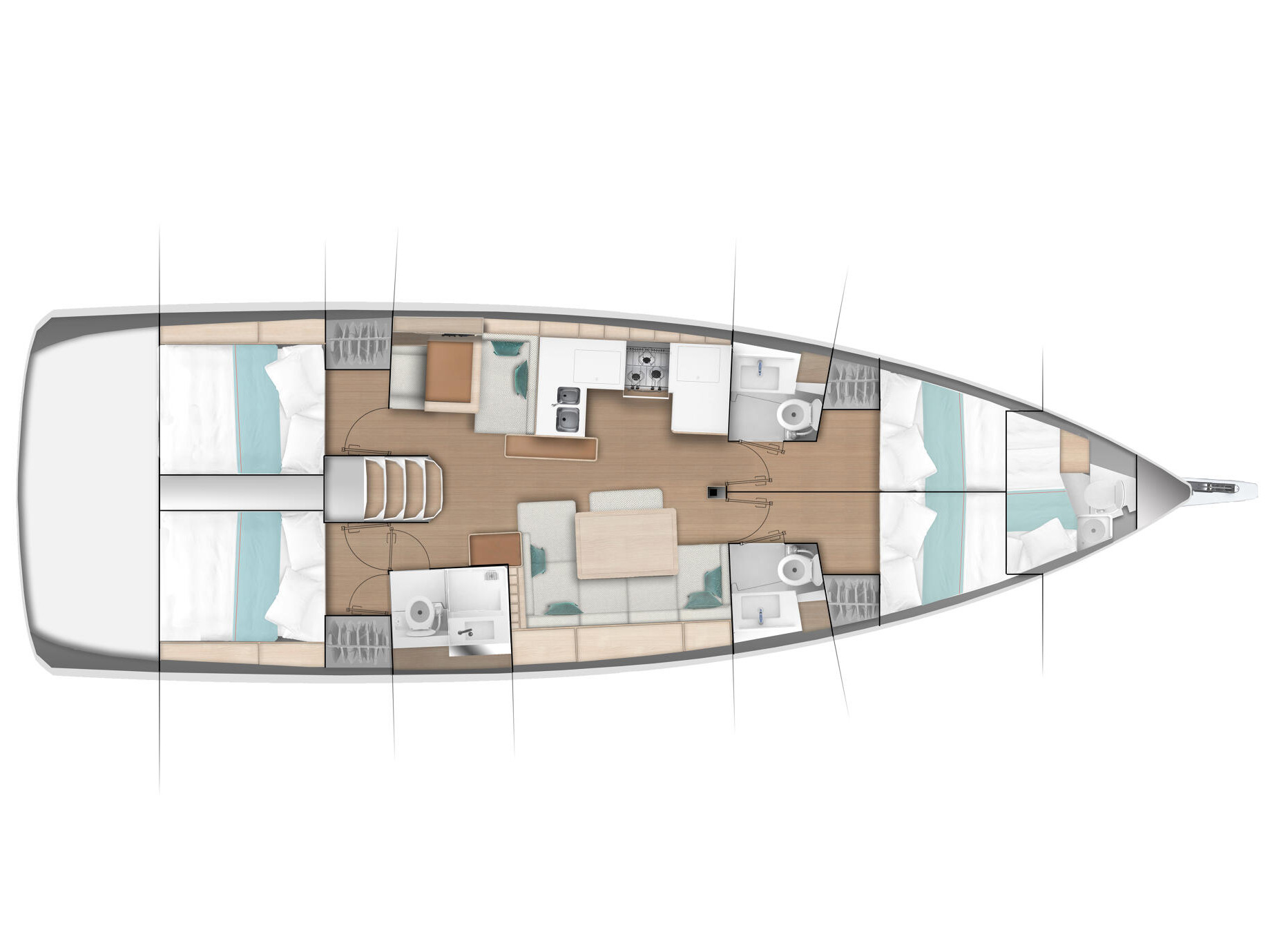 Sun Odyssey 490 — photo 7