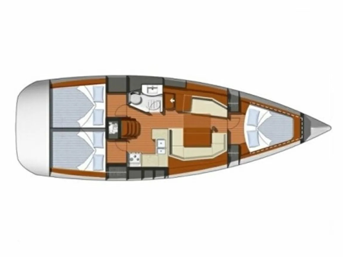 Sun Odyssey 37 — photo 3