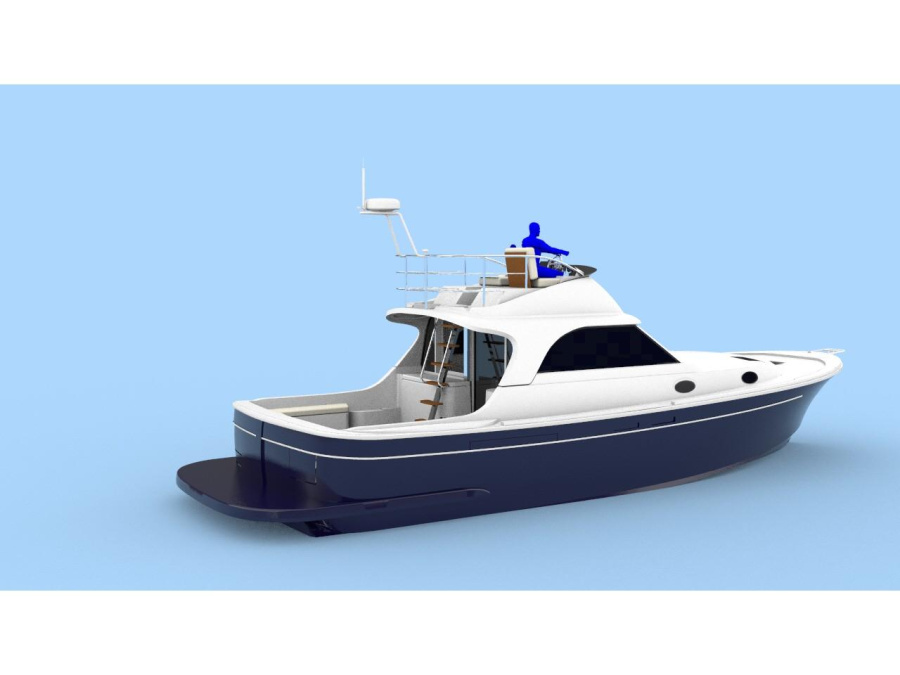 Photo #1 - ADRIANA 44 Fly BT (2024) (Baby Blue) en D-Marin Dalmacija Marina - 21406