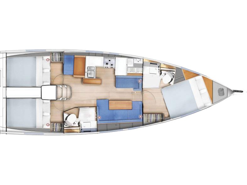 Sun Odyssey 410 — photo 16