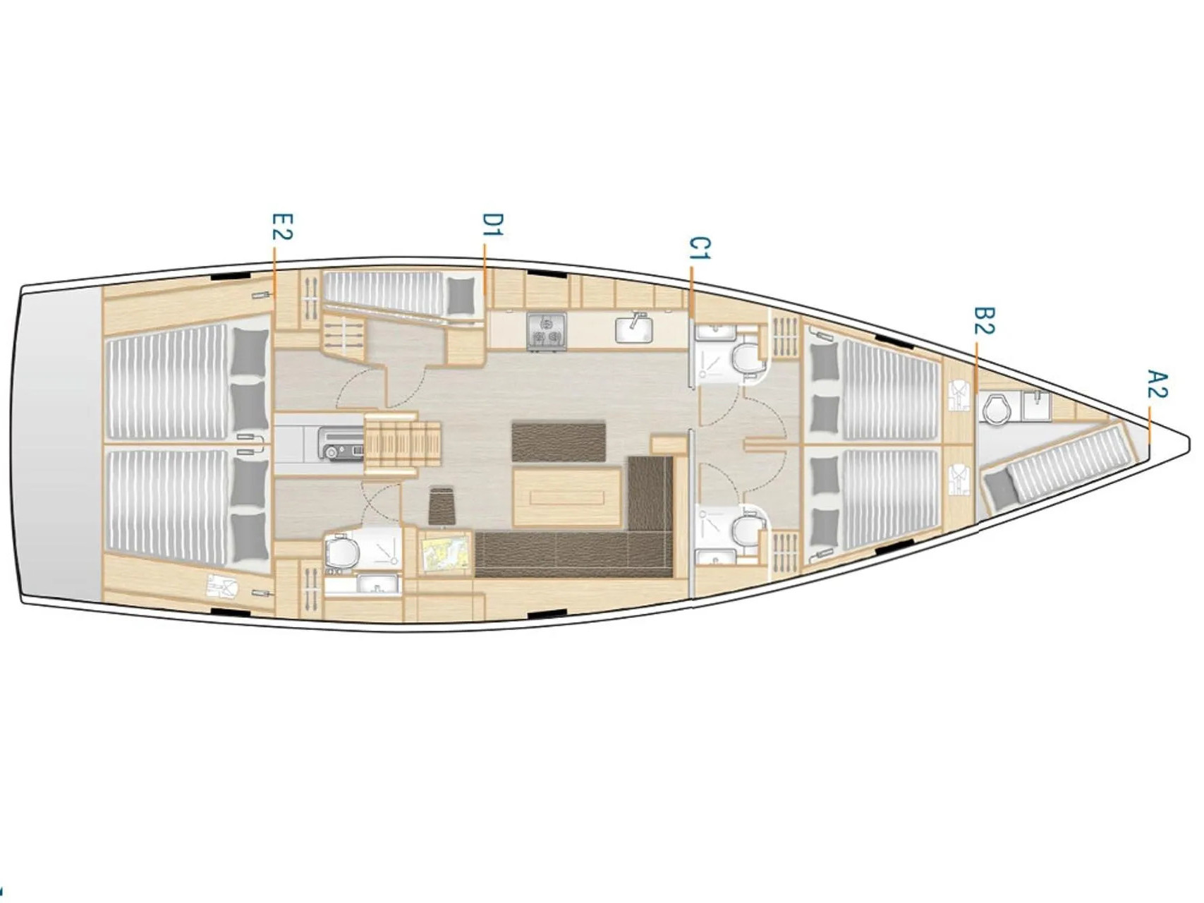 Hanse 508 — photo 15