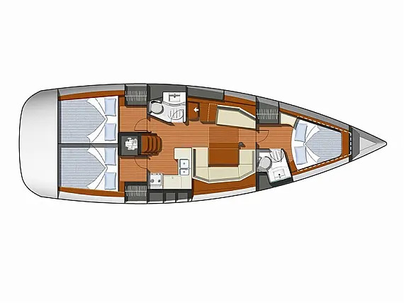 Sun Odyssey 42 i — photo 6