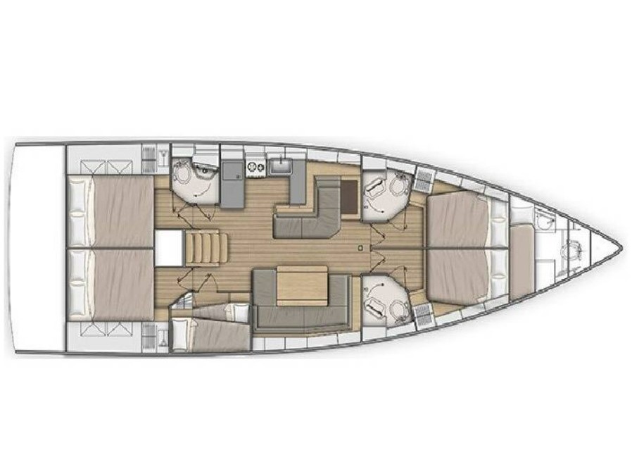 Oceanis 51.1 — photo 15