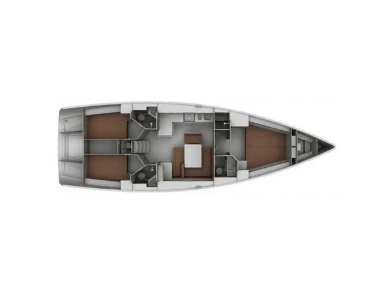 Bavaria 45 Cruiser 3 cabins — photo 4