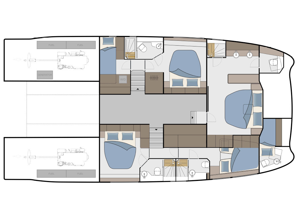 Aquila 50 Yacht — photo 5