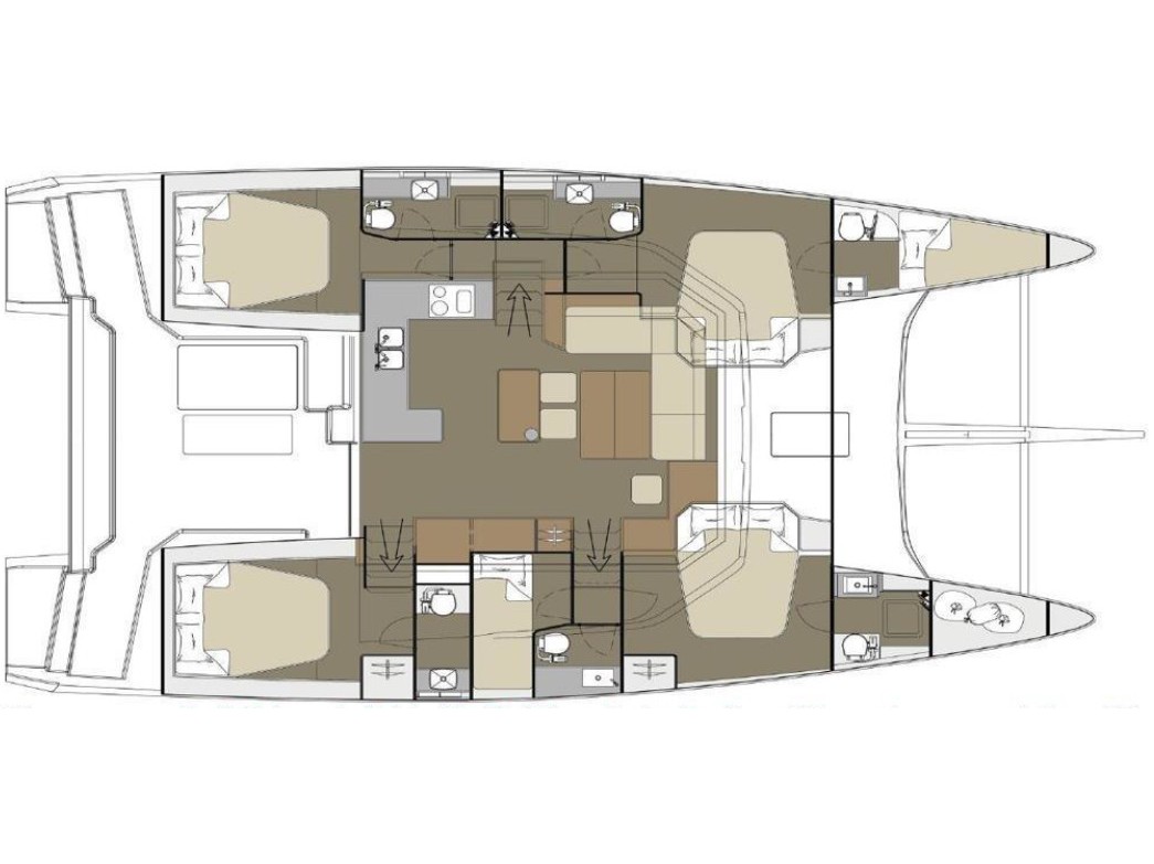 Dufour 48 Catamaran — photo 5