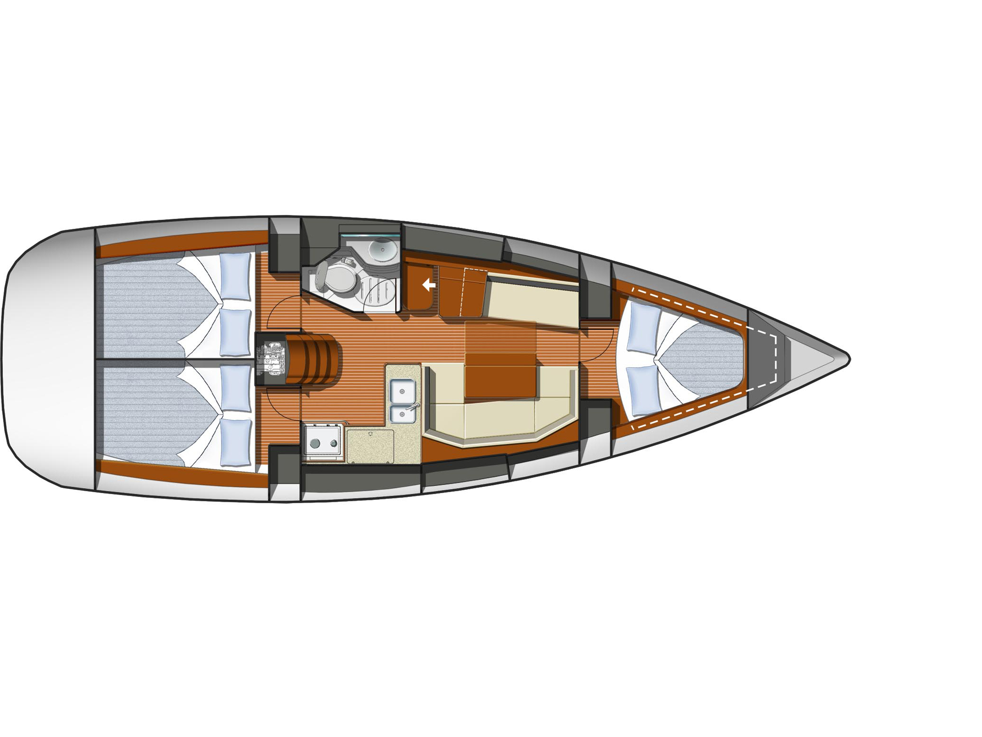 Sun Odyssey 36i — photo 13