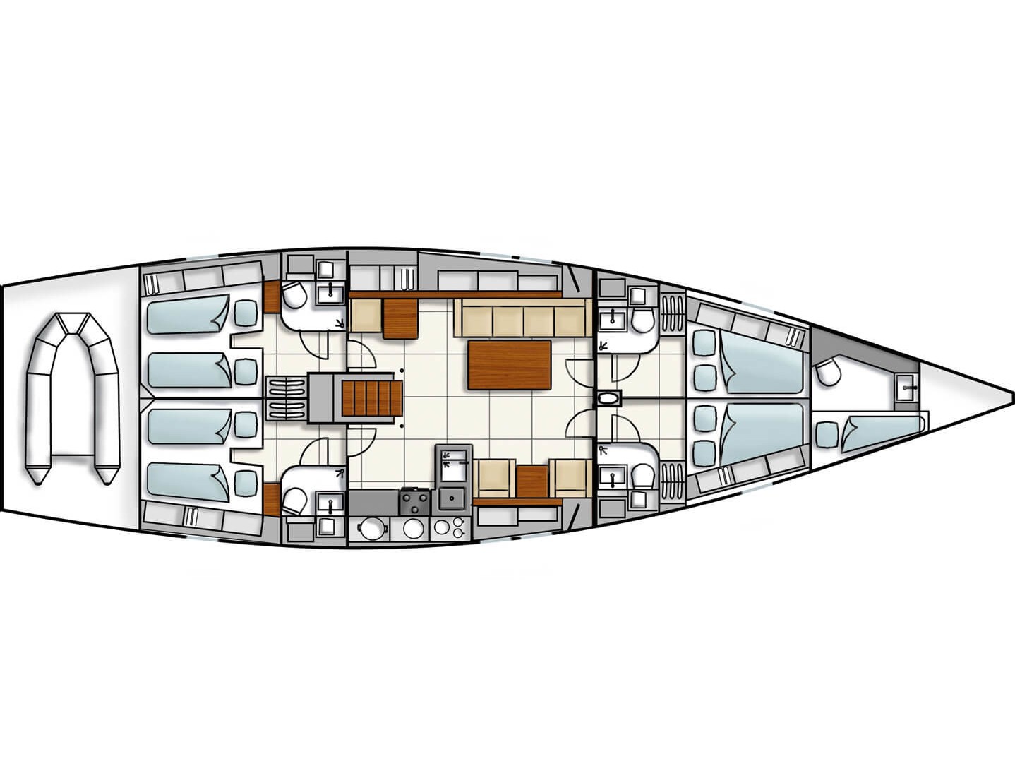 Hanse 540e — photo 18