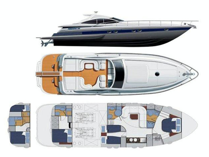 Pershing 54 Open — photo 4