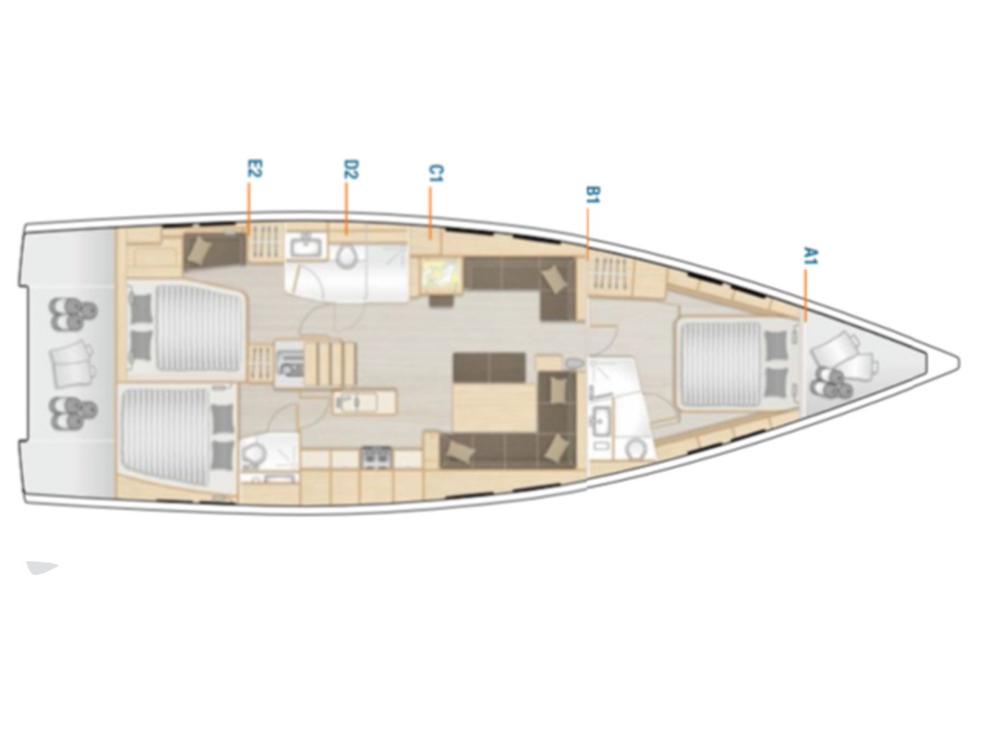 Hanse 548 — photo 12