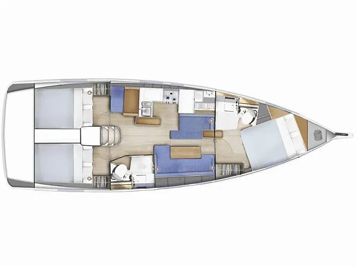 Sun Odyssey 410 — photo 3