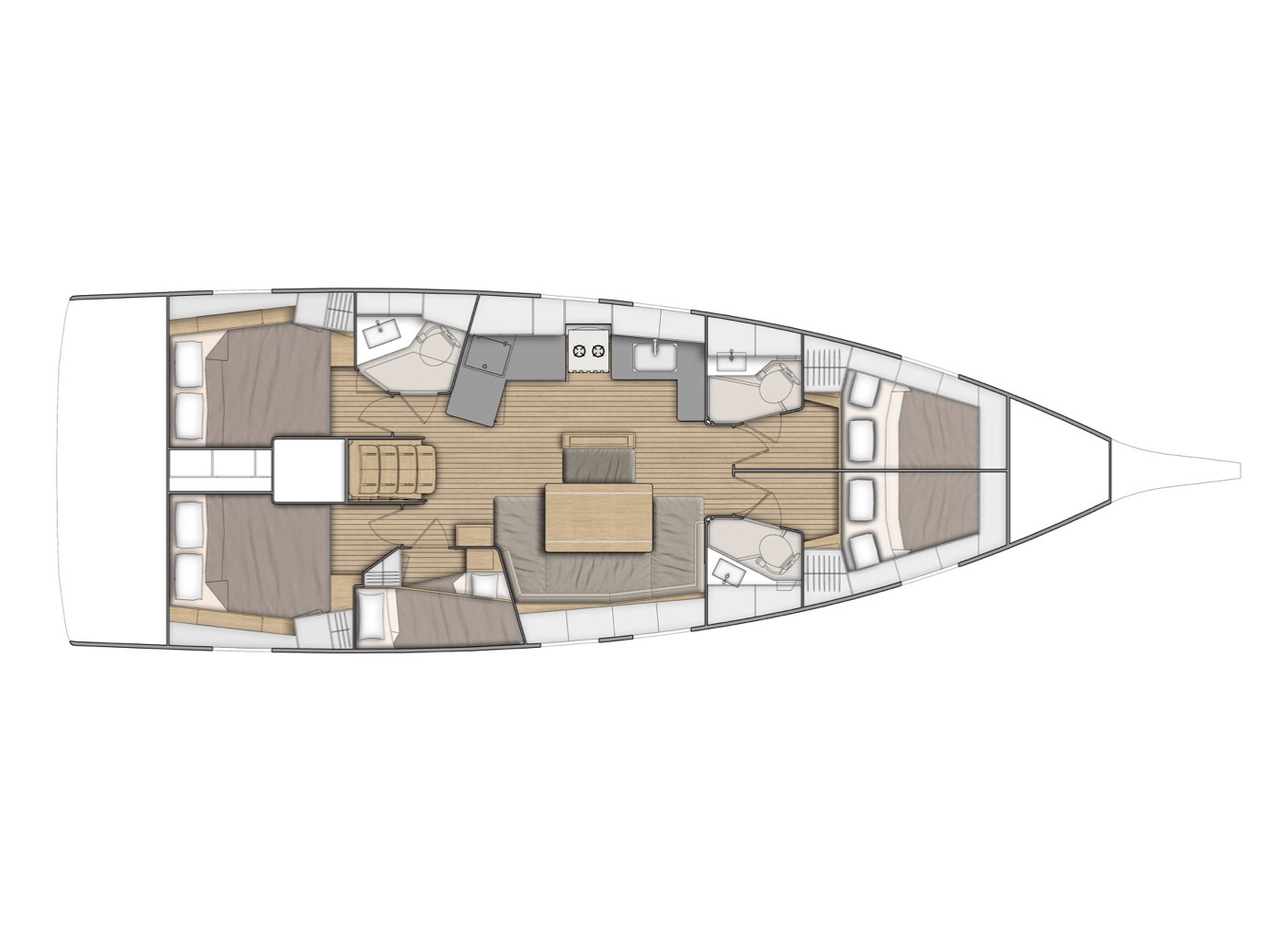 Oceanis 46.1 — photo 3