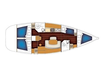 Cyclades 43.4 (4 cab.) — photo 2