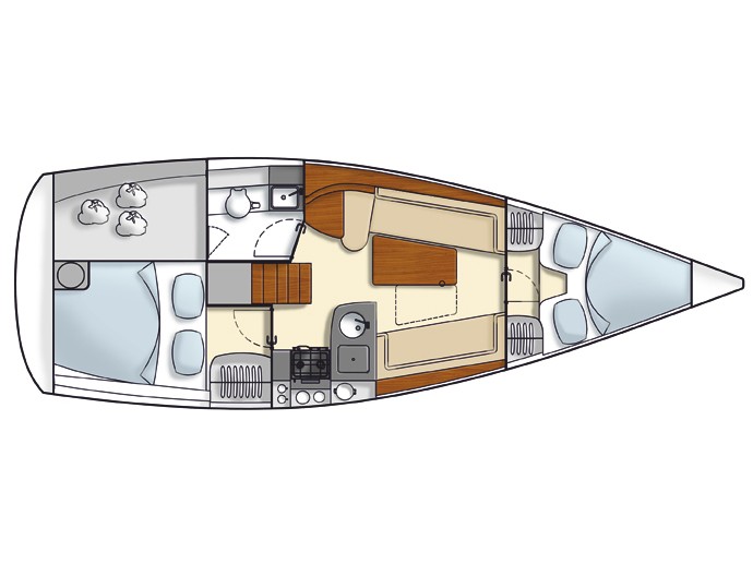 Hanse 325 (2 cab.) — photo 2