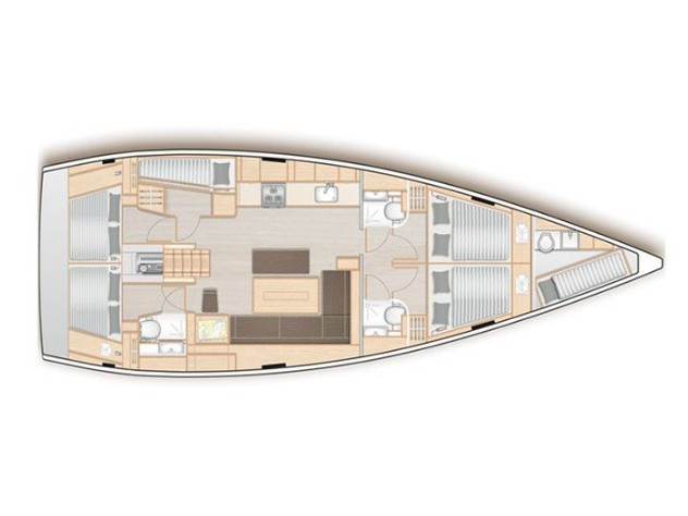 Hanse 508 (5 cab.) — photo 8