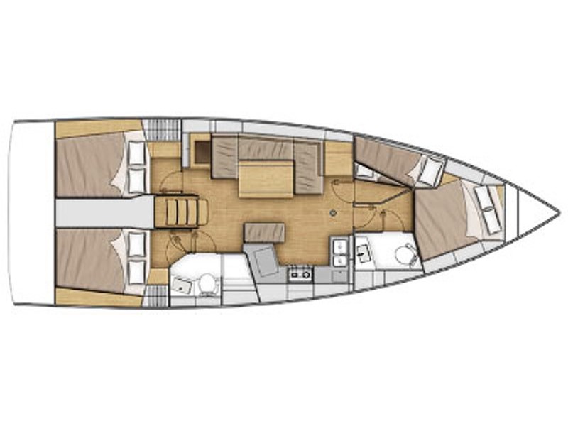 Oceanis 40.1 (4 cab.) — photo 3