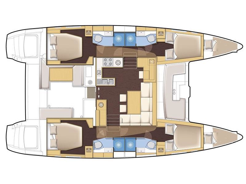 Lagoon 450 F (4 cab.) — photo 12