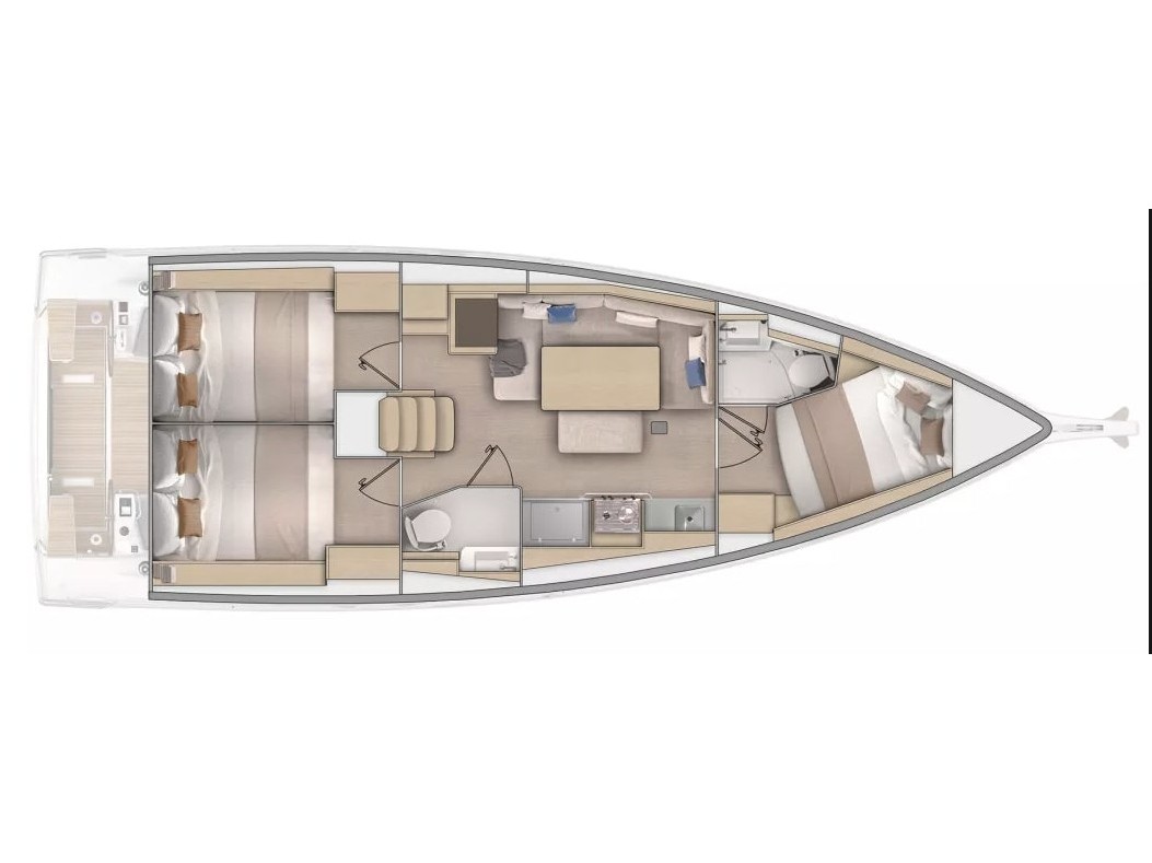 Oceanis 37.1 (3 cab.) — photo 2