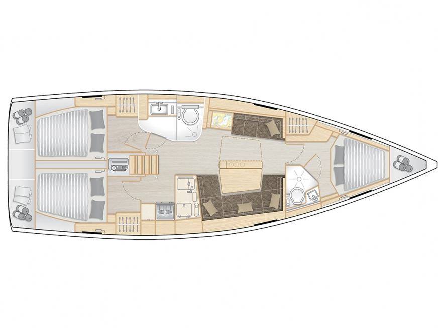 Hanse 418 (3 cab.) — photo 4