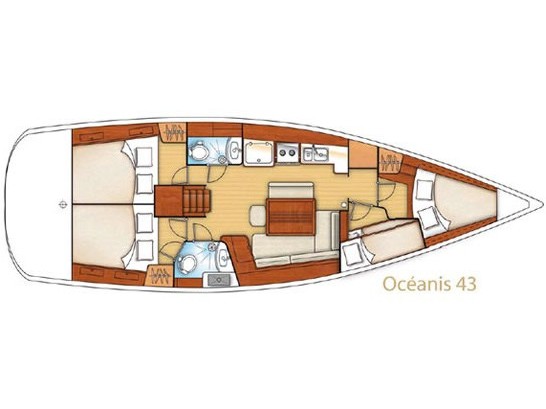 Oceanis 43 (4 cab.) — photo 8