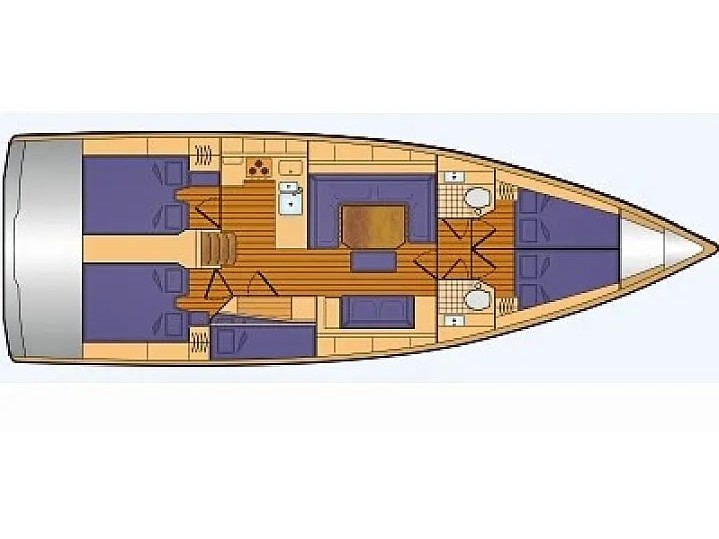 Bavaria C45 (5 cabins) — photo 9