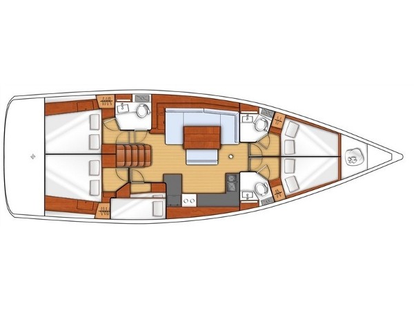 Oceanis 48 (5 cab.) — photo 6