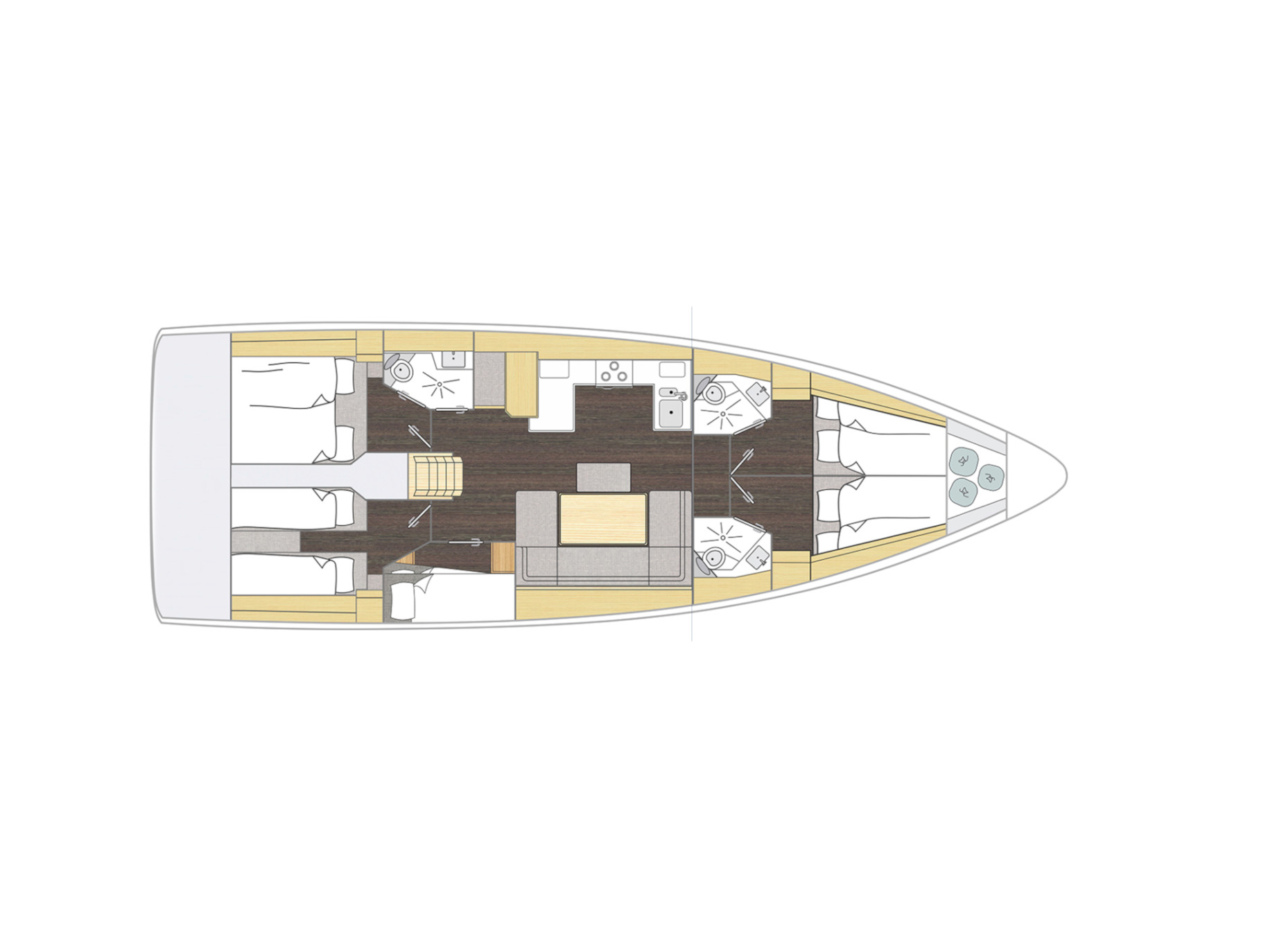 Bavaria C46 (5 cab.) — photo 4