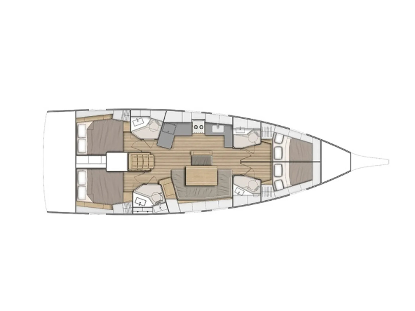 Oceanis 46.1 (4 cab.) — photo 12