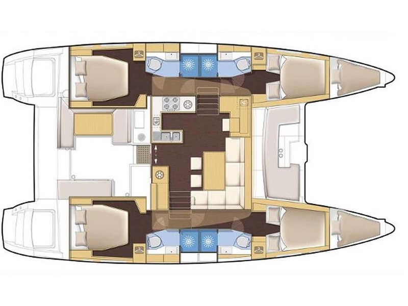 Lagoon 450 F (4 cab) — photo 11