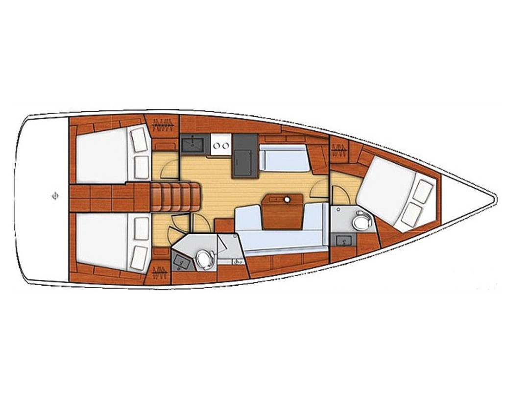 Oceanis 41.1 (3 cab.) — photo 4
