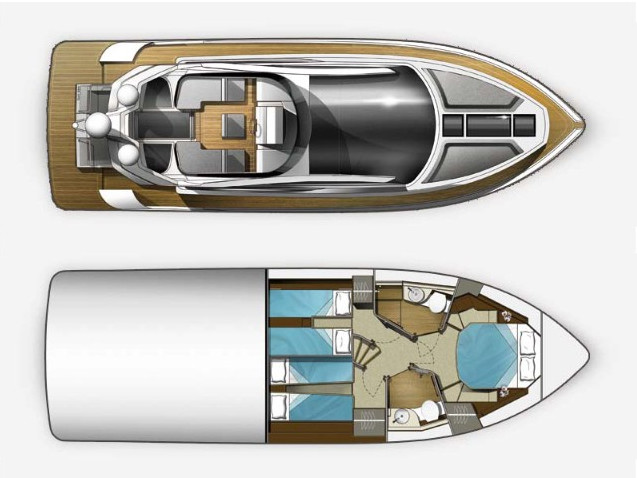 Galeon 430 Skydeck — photo 2