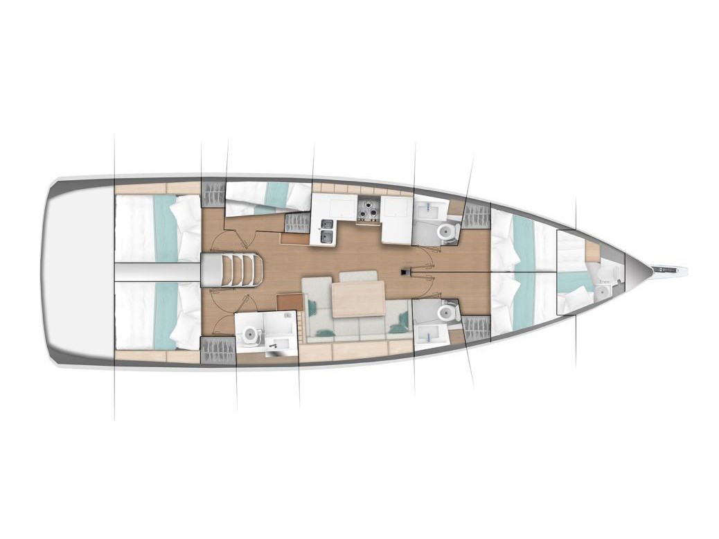 Sun Odyssey 490 — photo 4