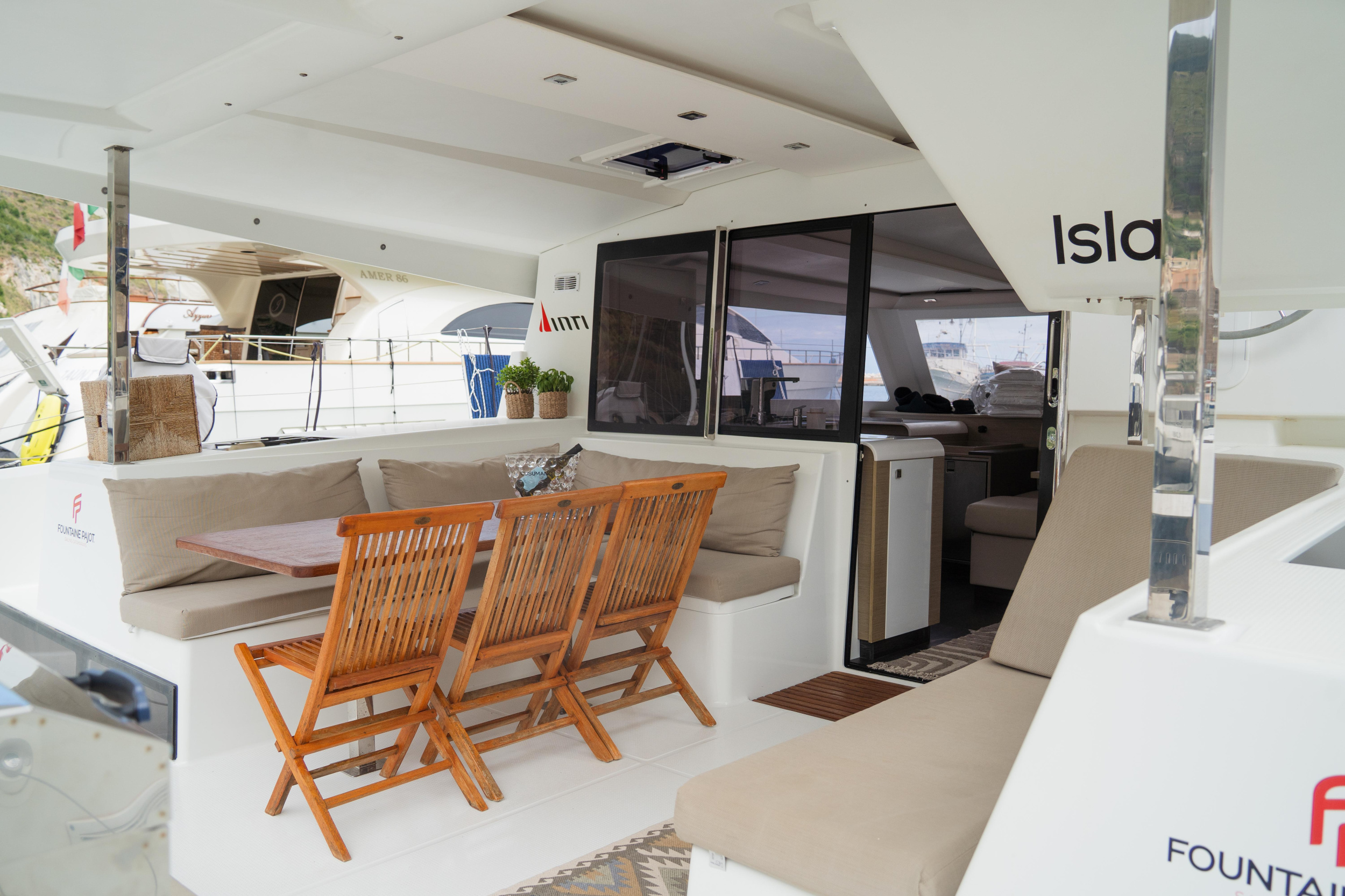 Fountaine Pajot Isla 40 (Wm-Ac in dinette-Gen-Sol.Pan) — photo 52