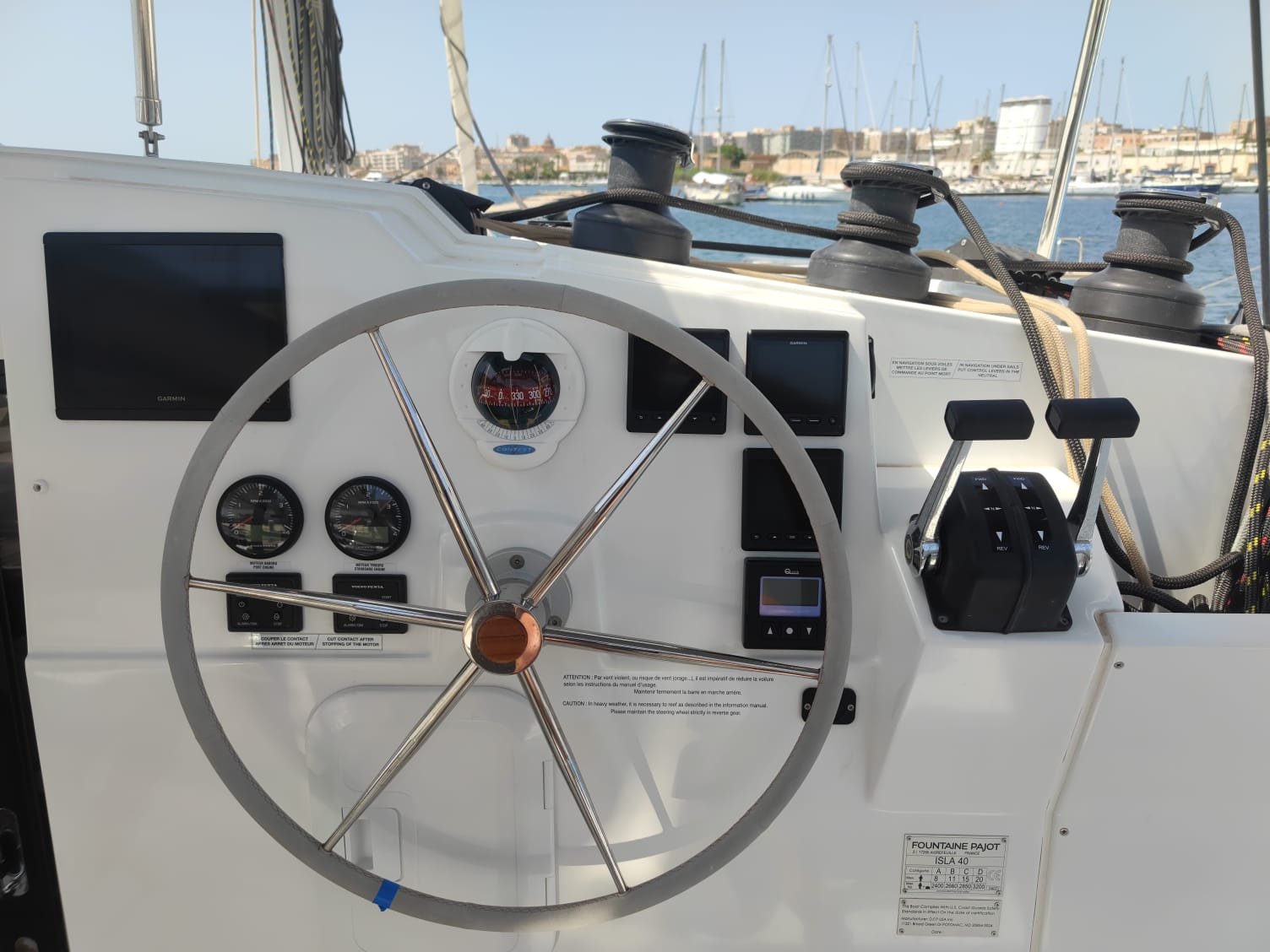 Fountaine Pajot Isla 40 (Wm-Ac in dinette-Gen-Sol.Pan) — photo 59
