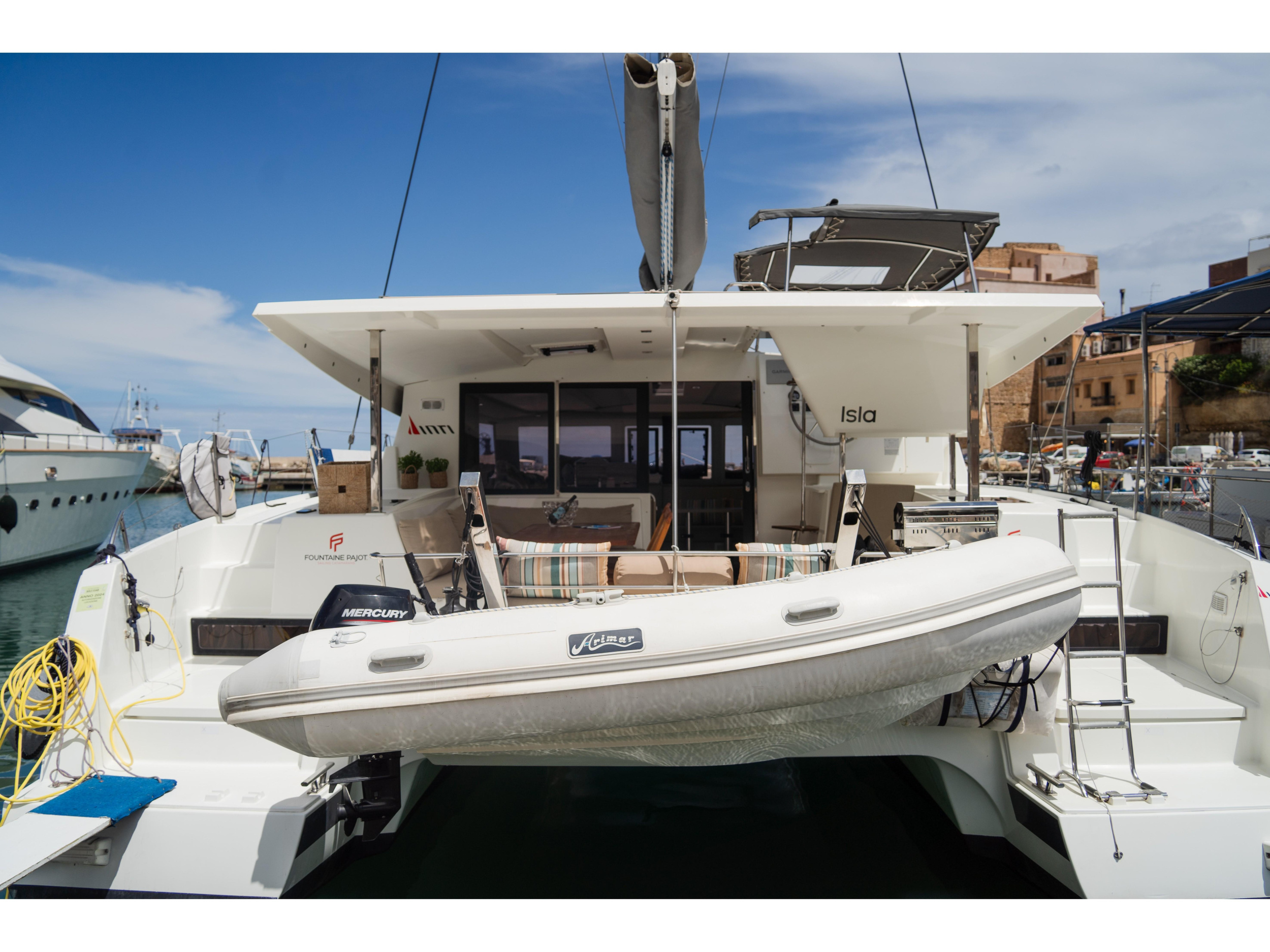 Fountaine Pajot Isla 40 (Wm-Ac in dinette-Gen-Sol.Pan) — photo 1