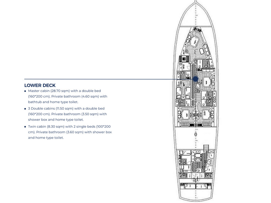 Luxury Sailing Yacht — photo 29