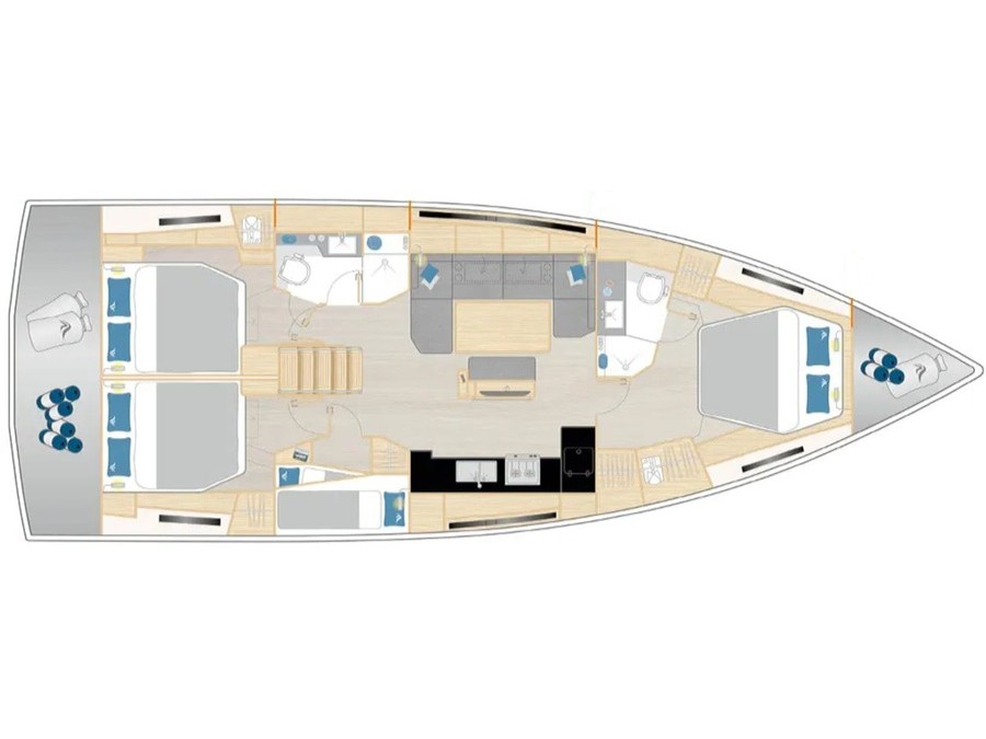 Hanse 460 - owner version — photo 9