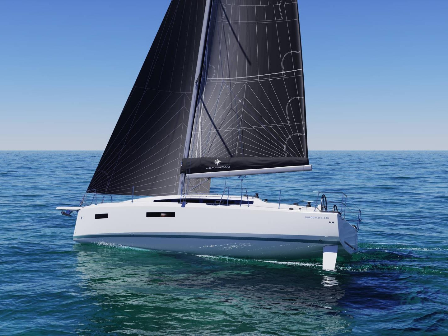 Sun Odyssey 380 - 3 cabins — photo 1